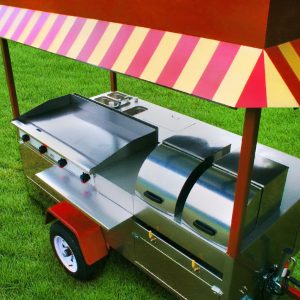 Grand Master Griddle Hot Dog Cart