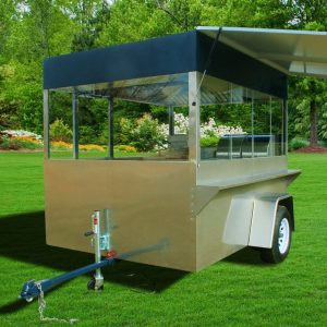concession trailer enterprise griddle fryer enclosed